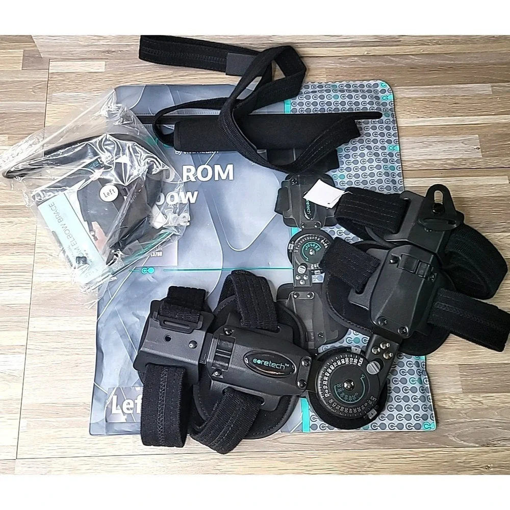 Coretech Vive Elbow‎ Brace Left Adjustable Hinged 760 ROM Brace Stabilizer NEW